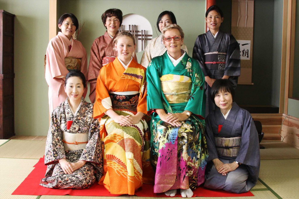 Kimono Dressing and Tea Ceremony Lesson